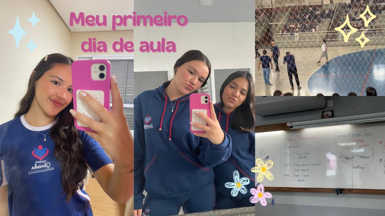 VLOG- primeiro dia de aula :)