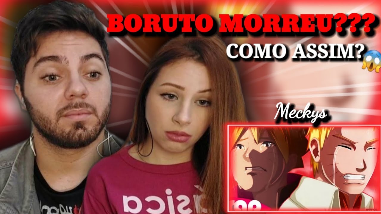 REACT A MORTE DE UM UZUMAKI 💔 - Pai e Filho (Boruto) | Meckys Feat.@henriquemendonca | BG React