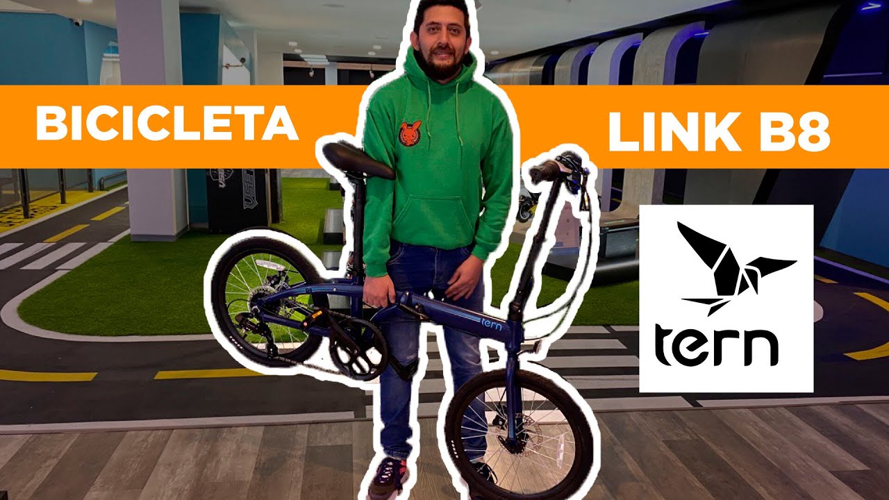 REVIEW BICICLETA TERN LINK B8 - LIEBRE NARANJA