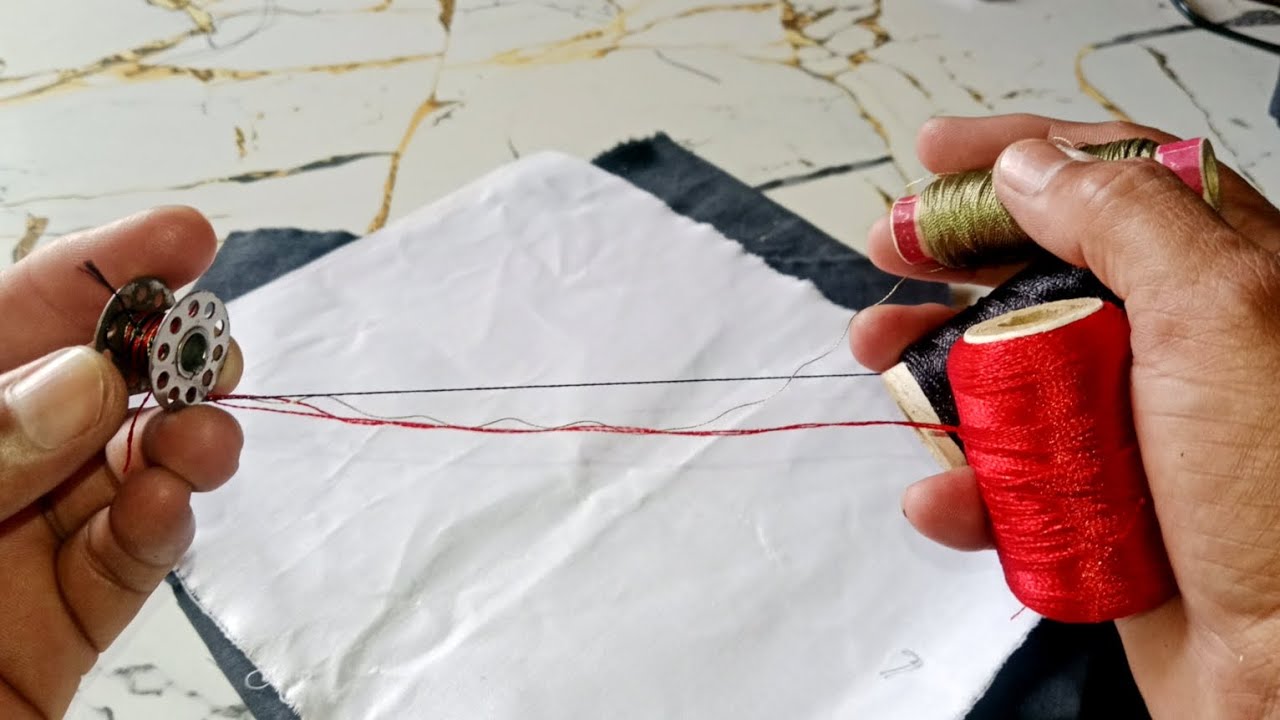 Creative Sewing with Bobbin & Threads | A New Sewing Idea