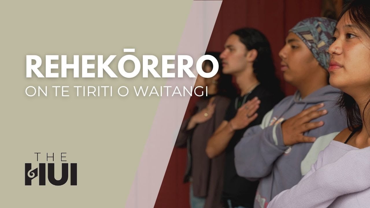 Māori Slam Poets 'Rehekōrero' on Te Tiriti o Waitangi | The Hui 2024