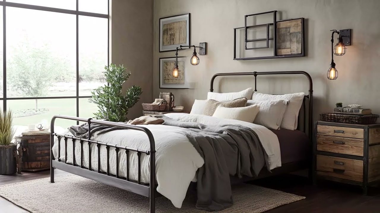 Industrial Home Decor Trend 2025 : Blending Vintage & Modern for Timeless Style
