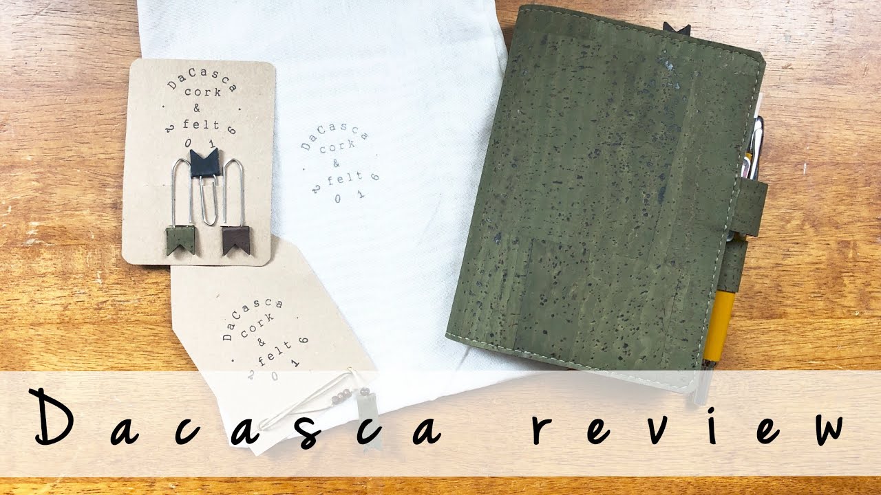 Dacasca | cork journal cover review