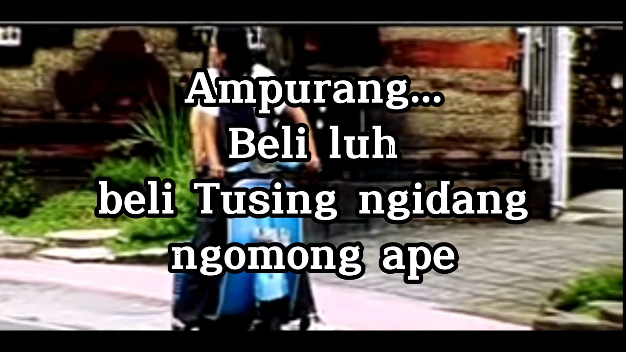 Lirik lagu Truna kampungan~Ary kencana