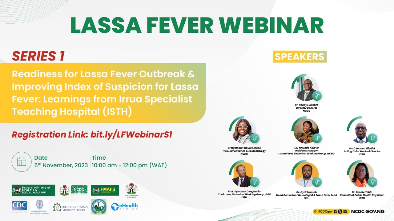 Lassa Fever Webinar - Series 1