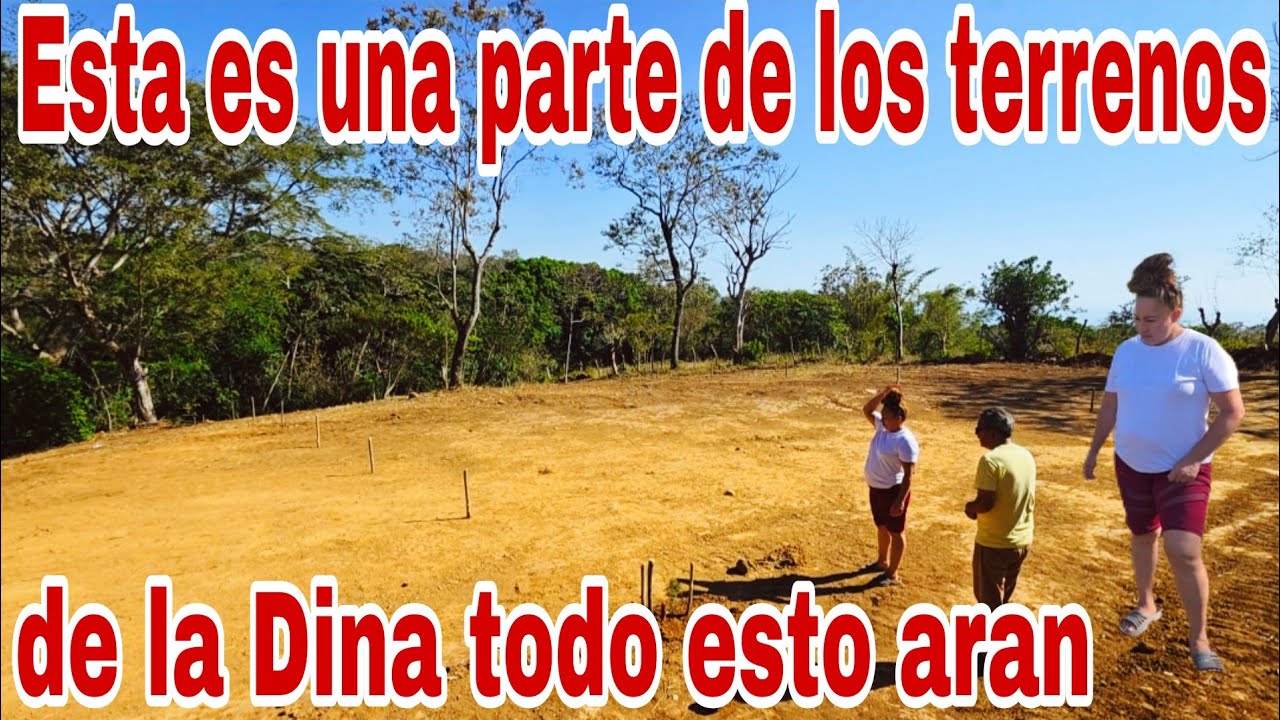 Esta es una parte de los terrenos de Dina trabajo terminado😱😳