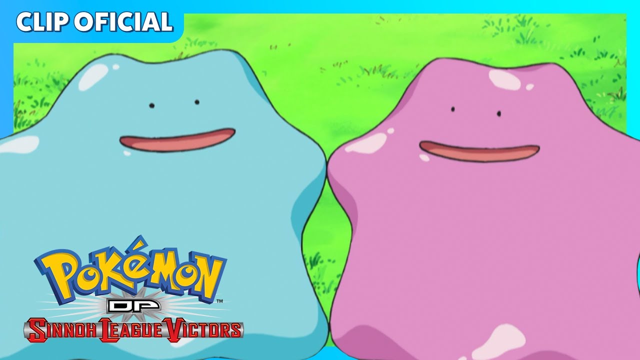 &iexcl;El doble de drama Ditto! | Pok&eacute;mon: DP Los vencedores de la Liga de Sinnoh | Clip oficial