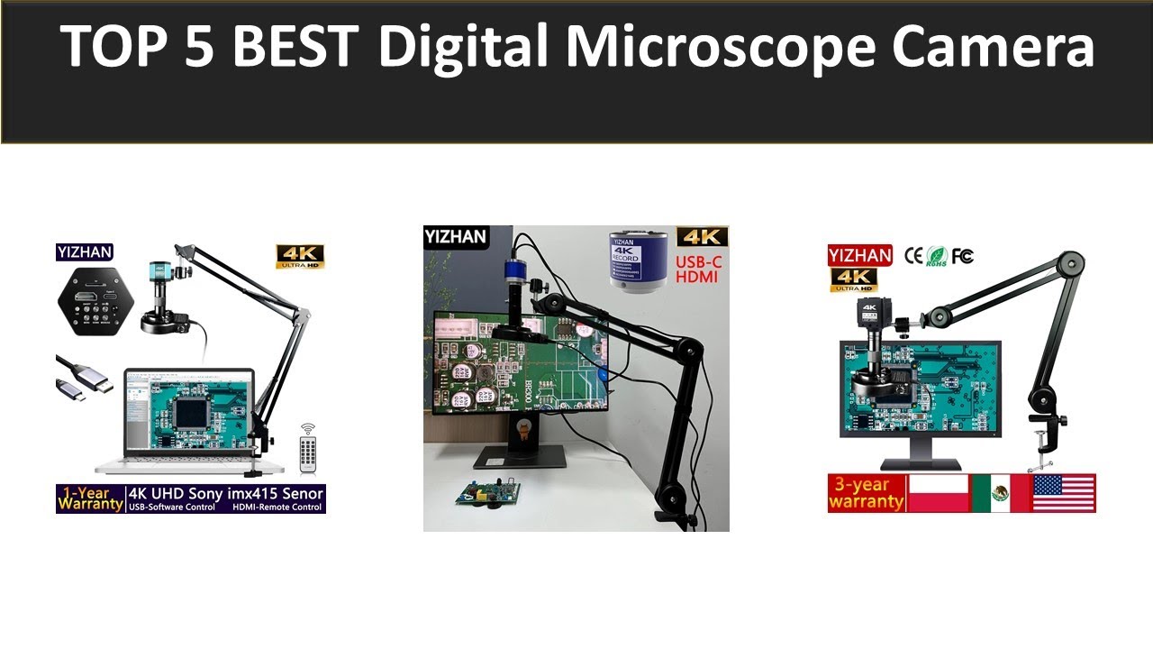 TOP 5 BEST Digital Microscope Camera 2025