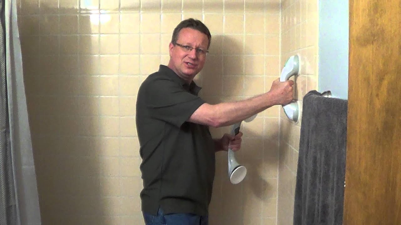 Suction Cup Grab Bars - Shower Grab Bars - Grab Bars