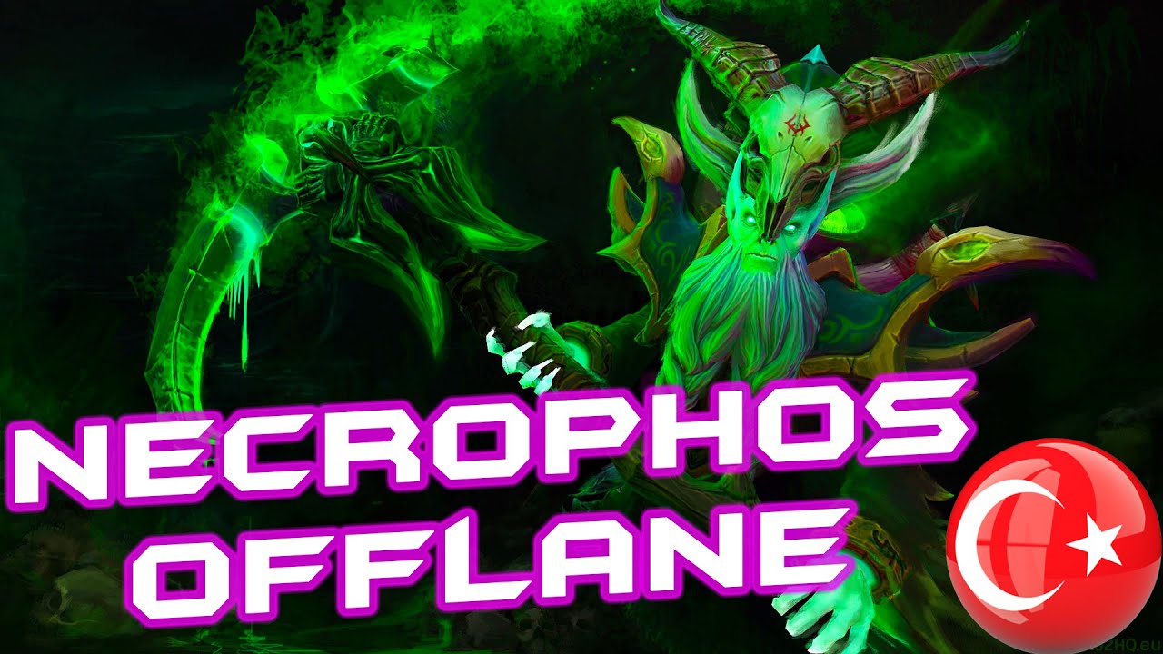 Dota 2 Türkçe | Necrophos Offlane Counter Pick Attık | Dereceli |