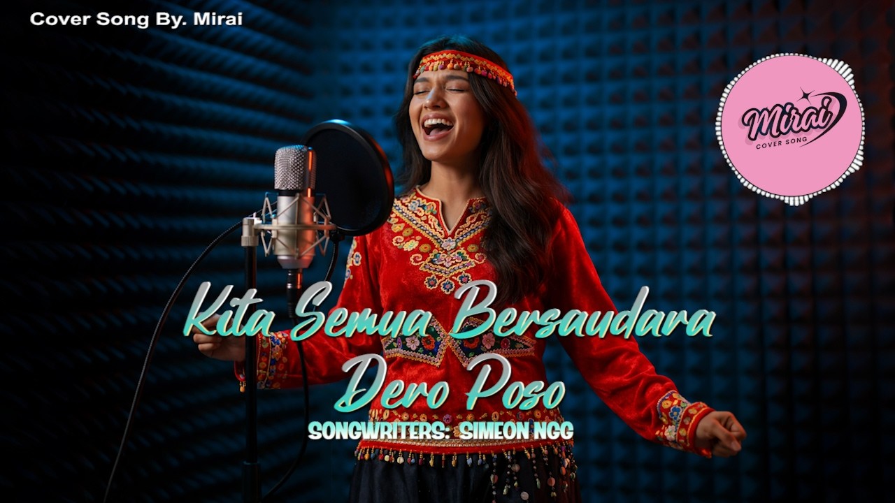 DERO POSO - Kita Semua Bersaudara (C0VER MIRAI)