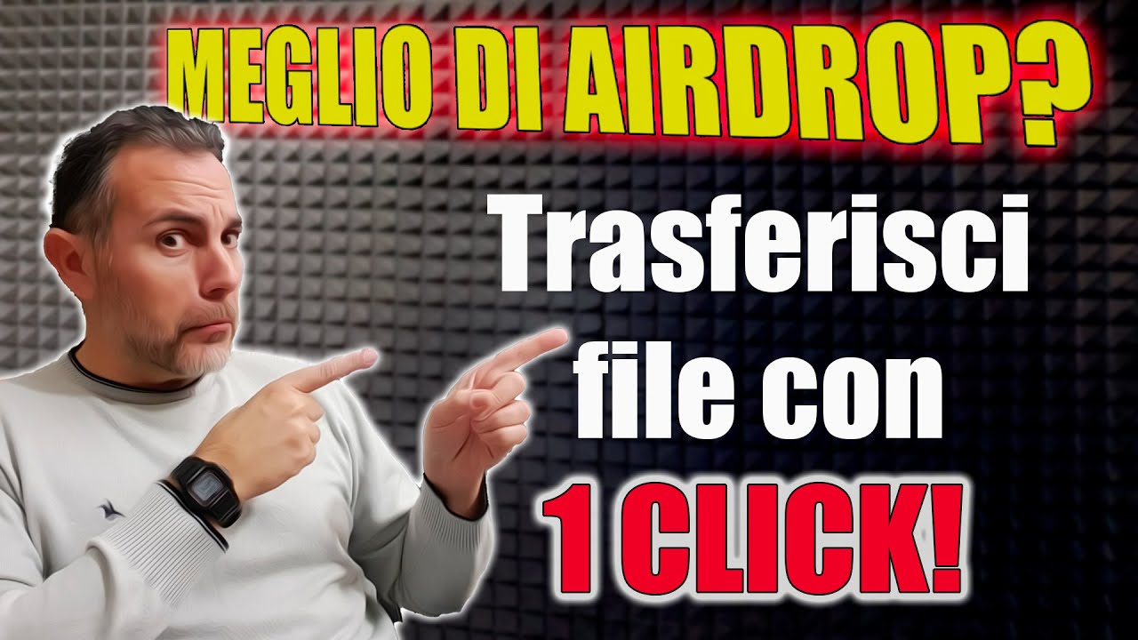 Ho scoperto un’alternativa a AirDrop ed è una BOMBA! 🔥