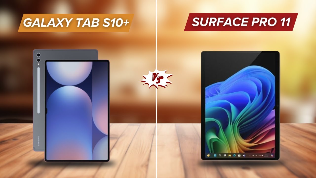 Galaxy Tab S10+ vs Surface Pro 11 - Best Tablet Showdown 2024!