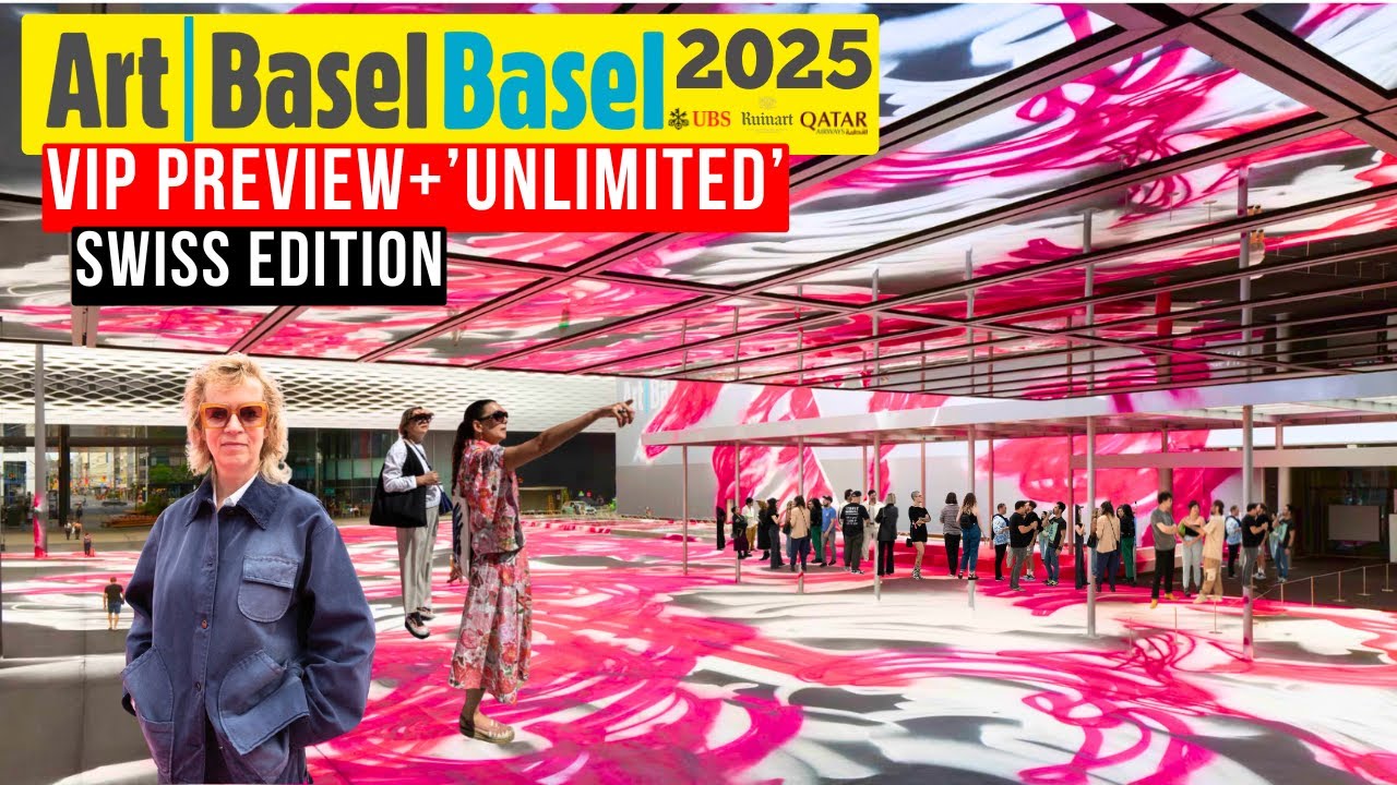 ART BASEL 2025 VIP PREVIEW 'UNLIMITED' OPENING + PERFORMANCES & MAIN SECTION PT. 1