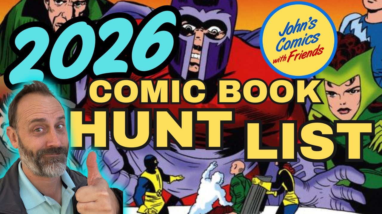 Мой список комиксов на 2026 год | Поиск комиксов | Список комиксов DC Marvel X-Men Teen Titans Ba...