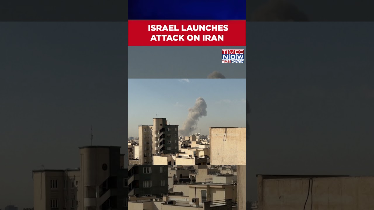 Israel Launches Strike Against Iran | Israel-Iran War | Watch Video #shorts