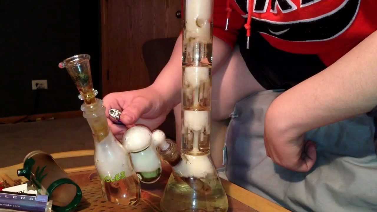 Bong rips on the new pre cooler