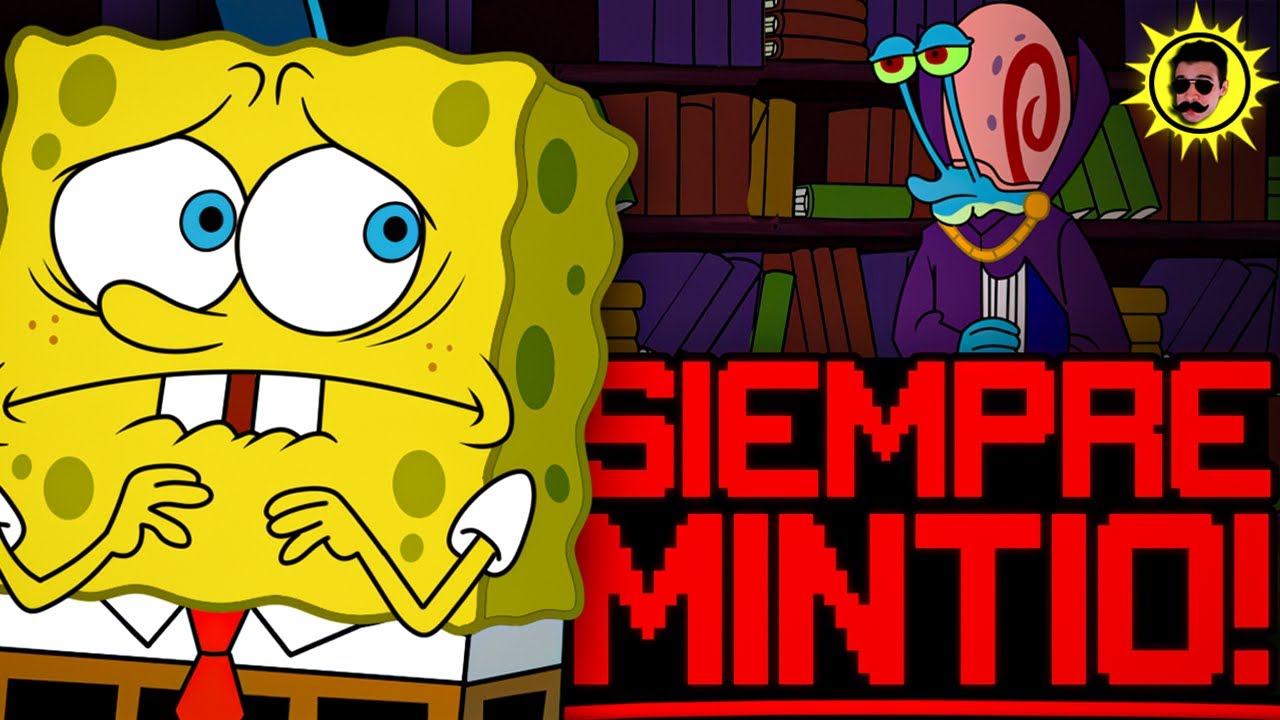 EL PERSONAJE DE BOB ESPONJA QUE ENGAÑO A TODOS