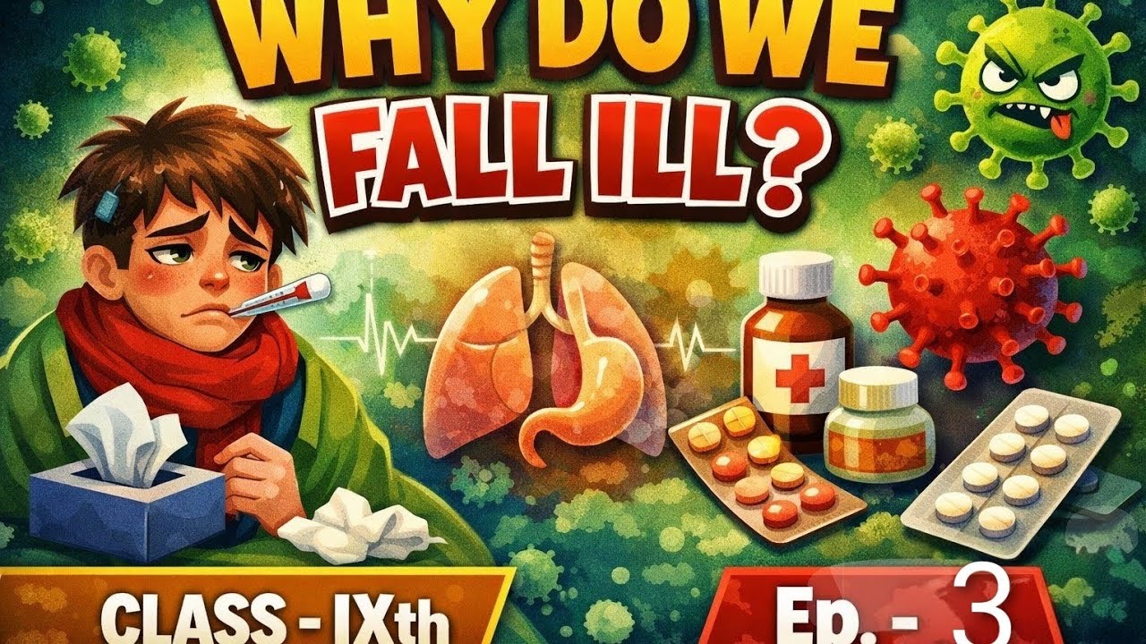 Why do We fall ill # treatment # mechanism of immunity # youtube video 