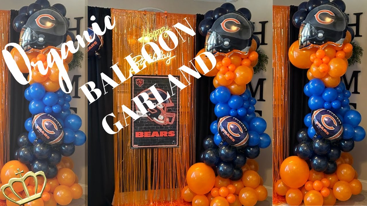 New Way To Do A Balloon Garland| Organic Balloon Decoration Ideas