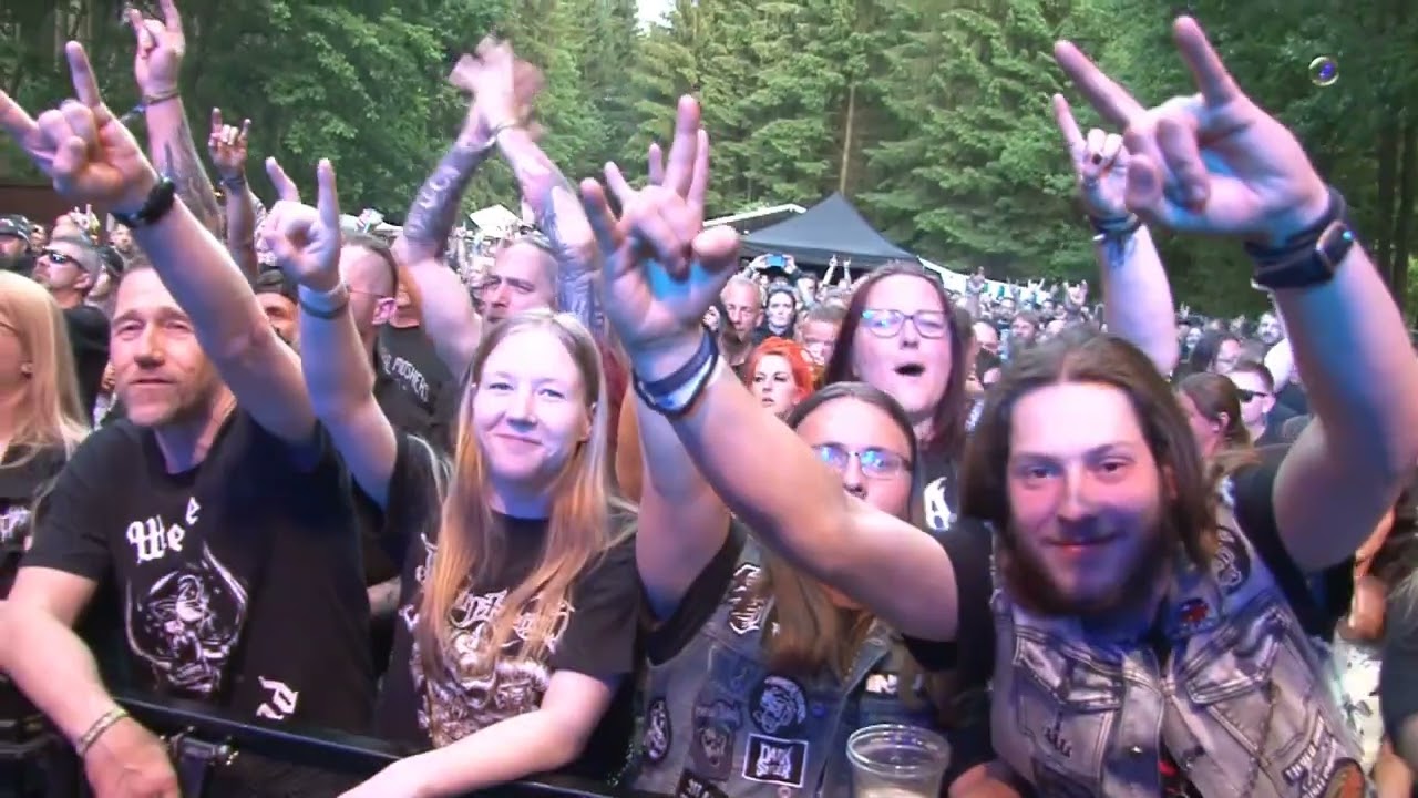 Nervosa live from Chronical Moshersfestival 2023