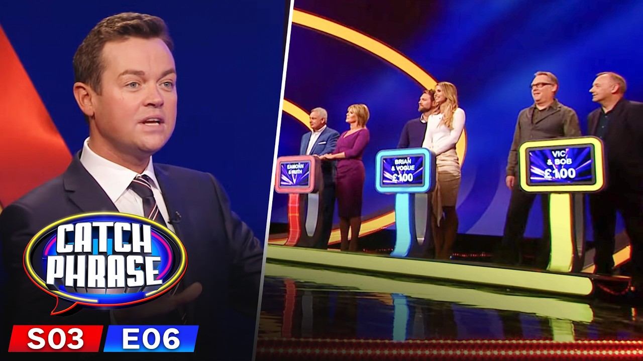 Who Will Be The Winning Celebrity Couple? | Catchphrase Season 3 Episode 6