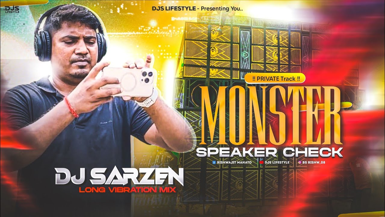Monster Speaker Check 2026 ☠️ ( Private Track ) Dj SarZen New Sound Check Song [ Bank More 2026 ]