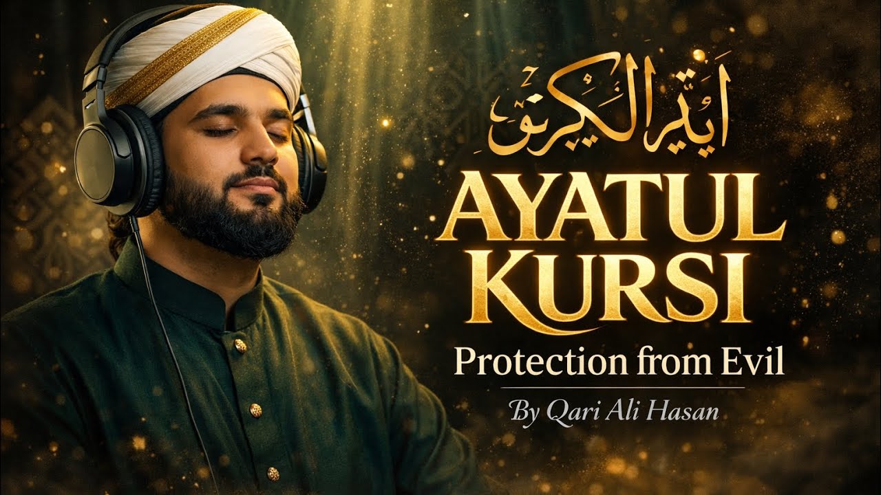 Ayatul Kursi | Most Powerful Protection From Evil Eye | Emotional Quran Recitation by Qari Ali Hasan