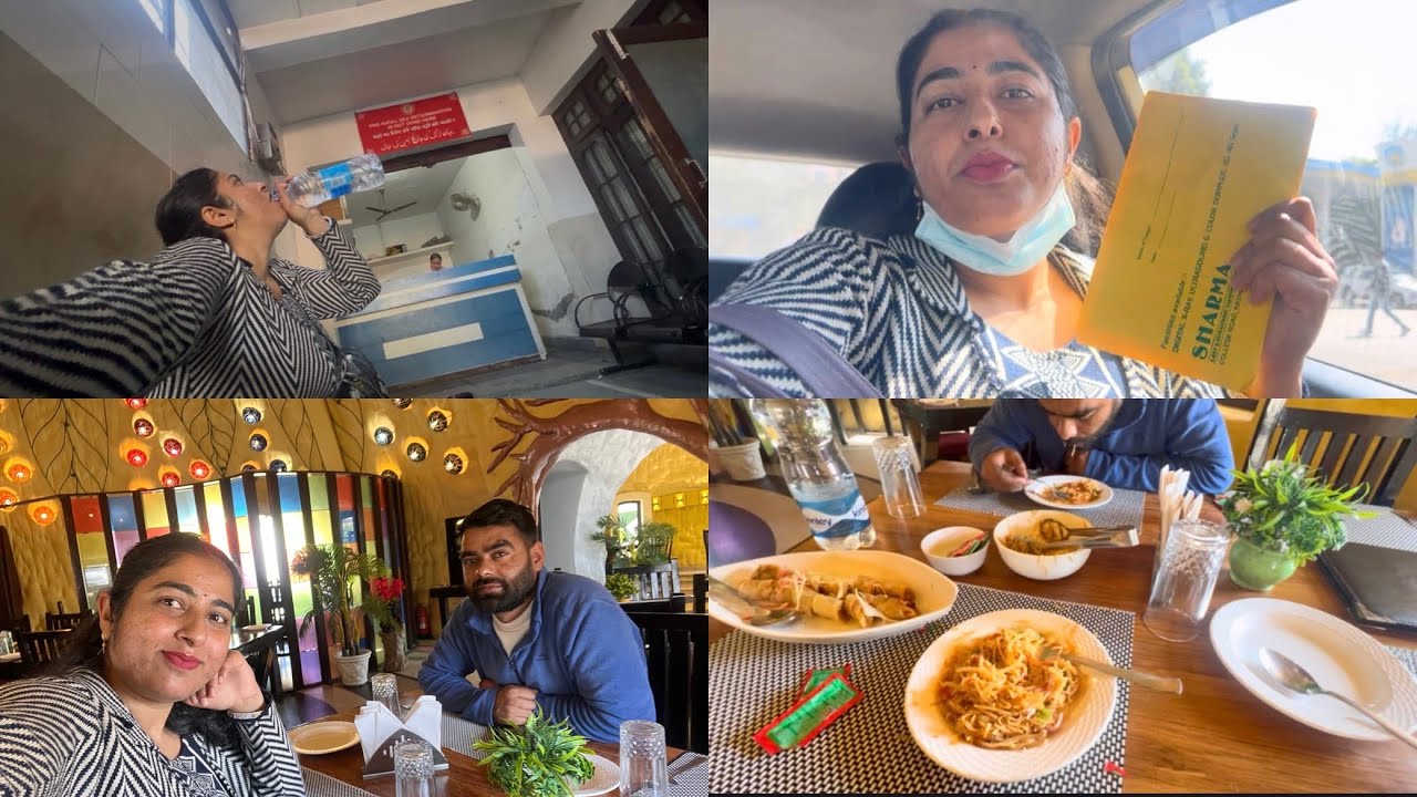 Medical test 🏥se pehle 2 Bottles Pani 😢! ||Kulcha kiTalaash |Disappointing Spring roll& Noodles🍝😖||