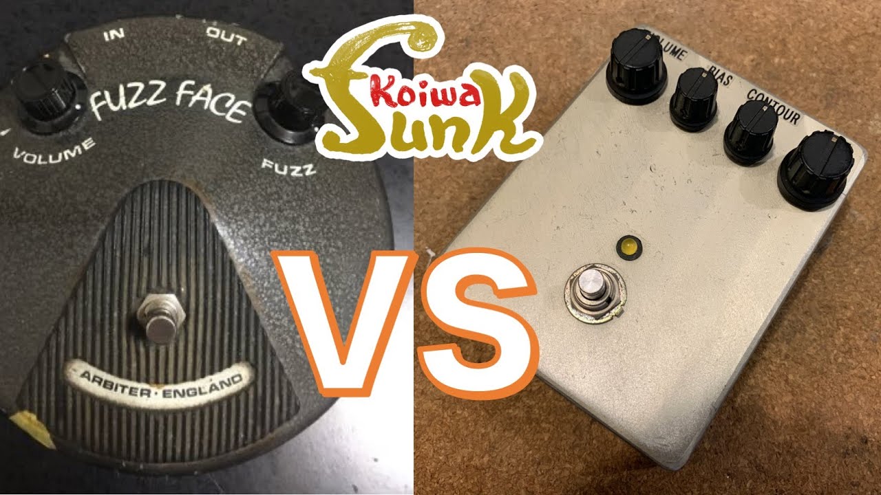 【試奏】第三の人質！初期 FULLTONE '69 FUZZ 対 Fuzz Face '66　- リペアショップ小岩ファンク