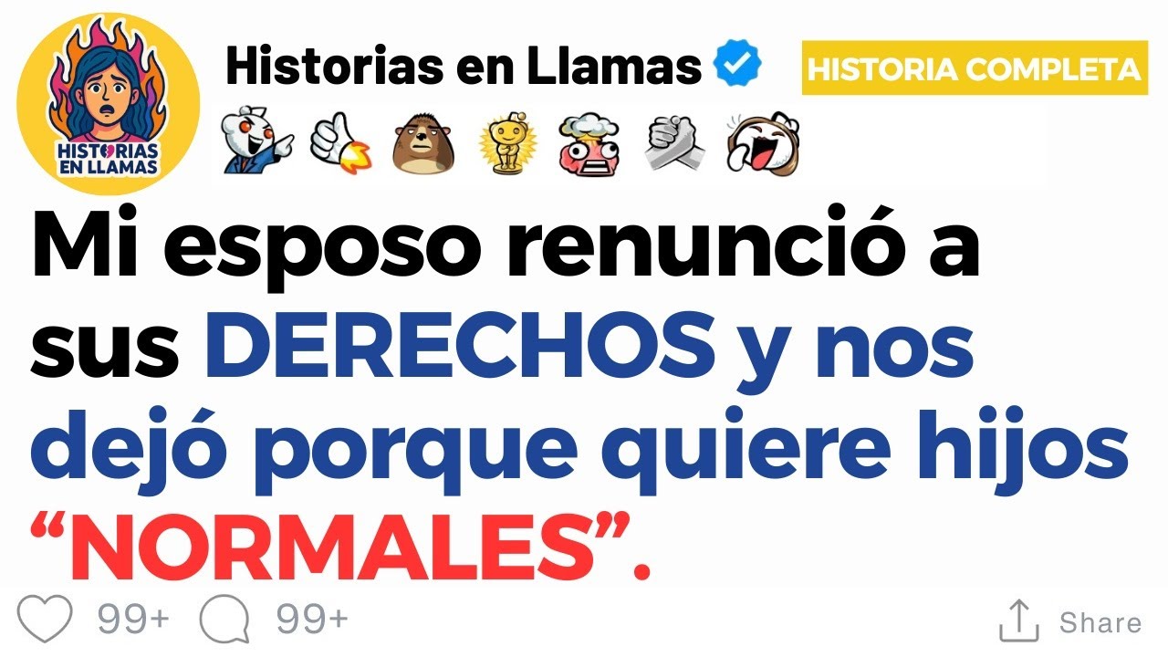 [HISTORIA COMPLETA] Mi esposo renunció a sus DERECHOS y nos abandonó porque quiere hijos “NORMALES”.
