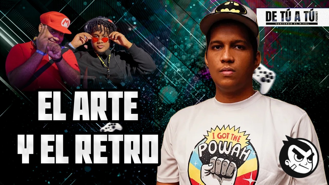 Por qué este artista dominicano mezcla gaming y street art
