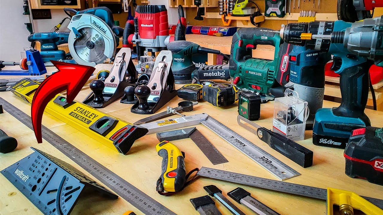 Top Must-Have Tools for Beginner Woodworkers #woodworking