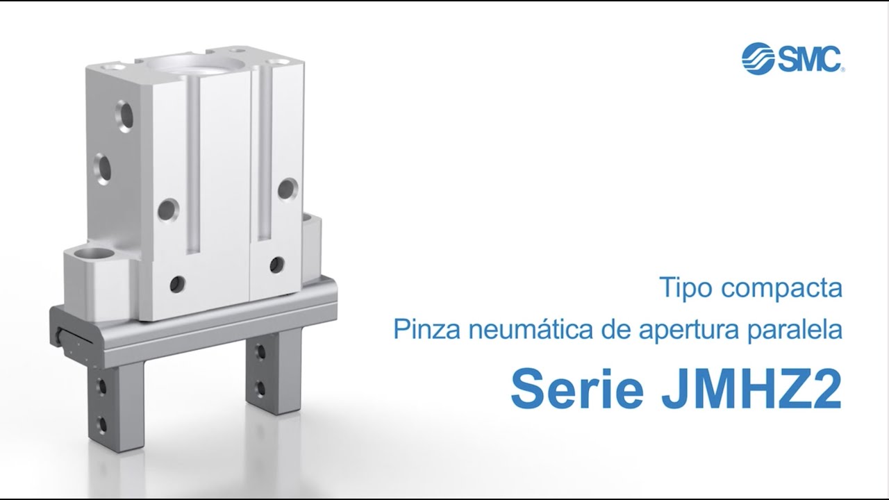 Pinza neumática compacta de apertura paralela, serie JMHZ2