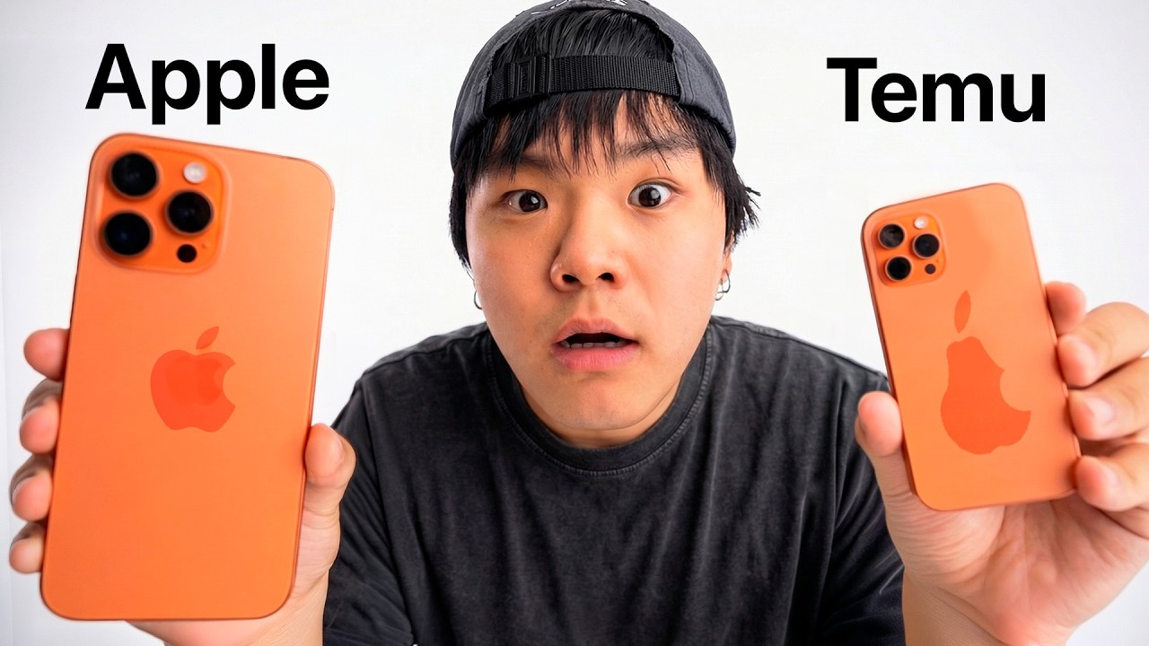 Tecnología de TEMU vs Original