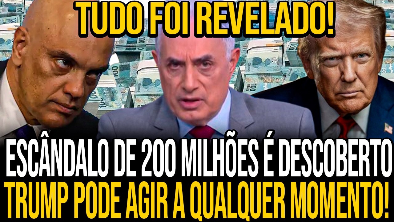 OLHA O QUE WILLIAM WAACK REVELOU AO VIVO