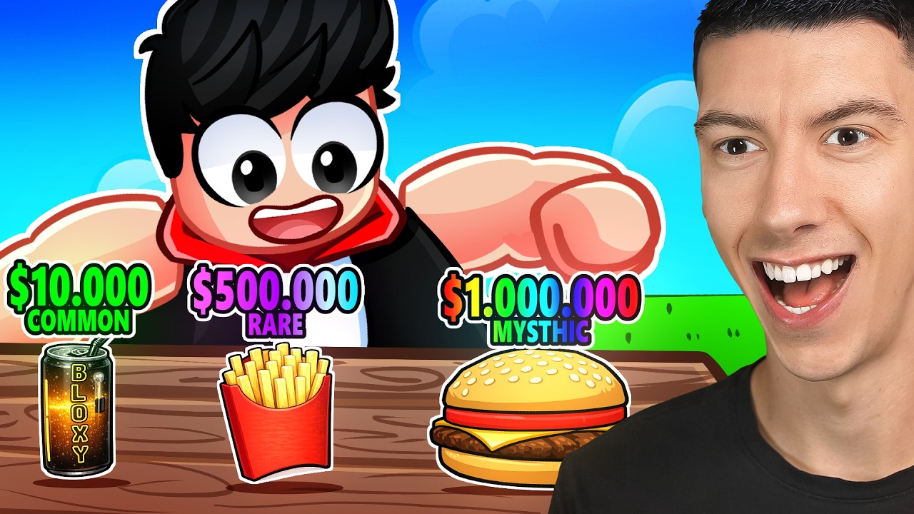Manger Des MILLIARDS De CALORIES Dans Roblox...