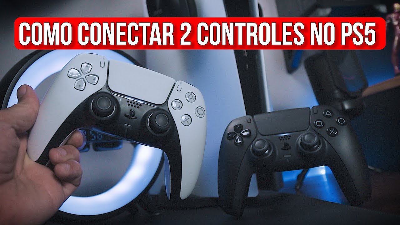 COMO CONECTAR 2 CONTROLES NO PLAYTATION 5 !