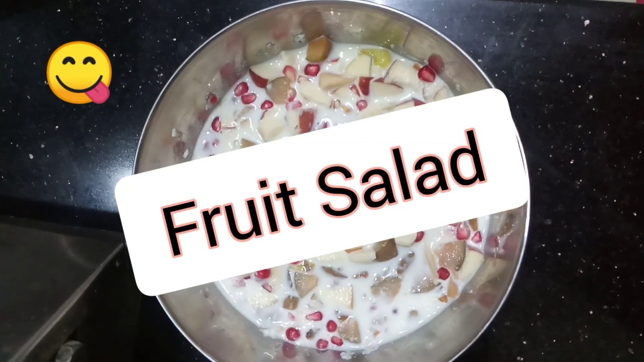 Fruit Salad Without Custard powder, in just 20 mins | #fruitsaladwithoutcustardpowder