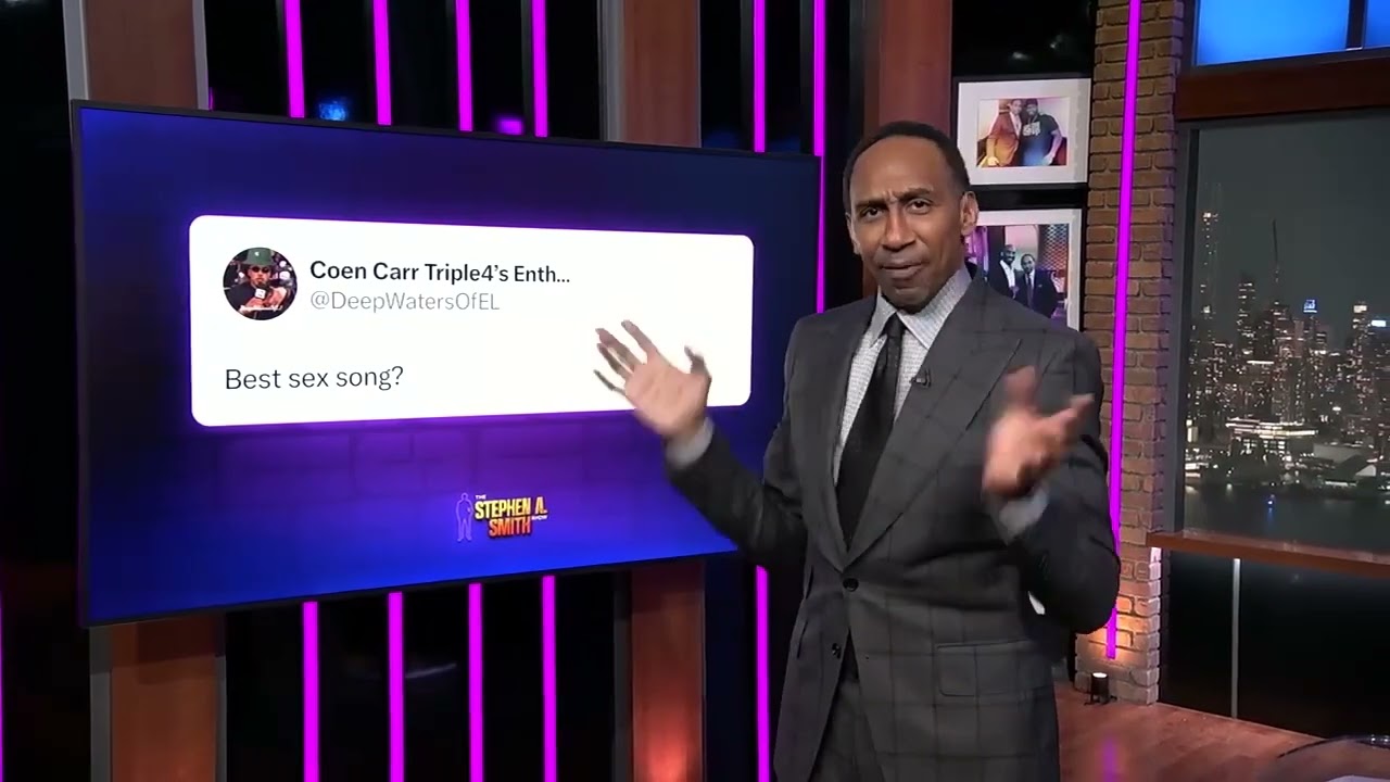 Stephen A. Smith answers best sex songs