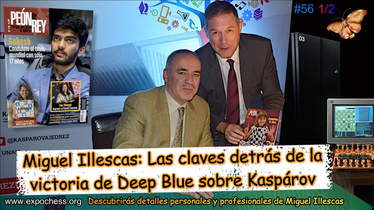 Entrevista #56 | Miguel Illescas: Las claves detrás de la victoria de Deep Blue sobre Kaspárov (1/2)