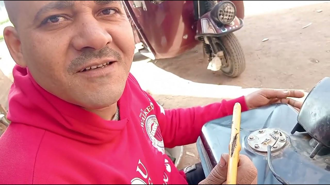 اصلاح موشر البنزين فى التكتك لقاء جميل مع عماد الكهربائى
