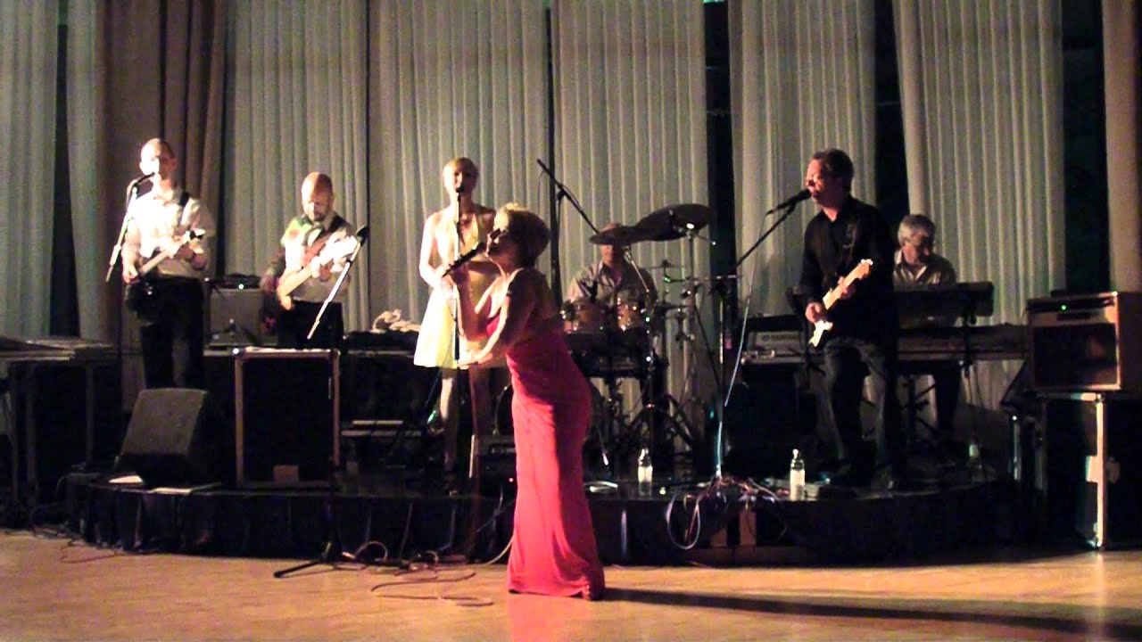 Gina backed by the Conquerors in Croatia 1
