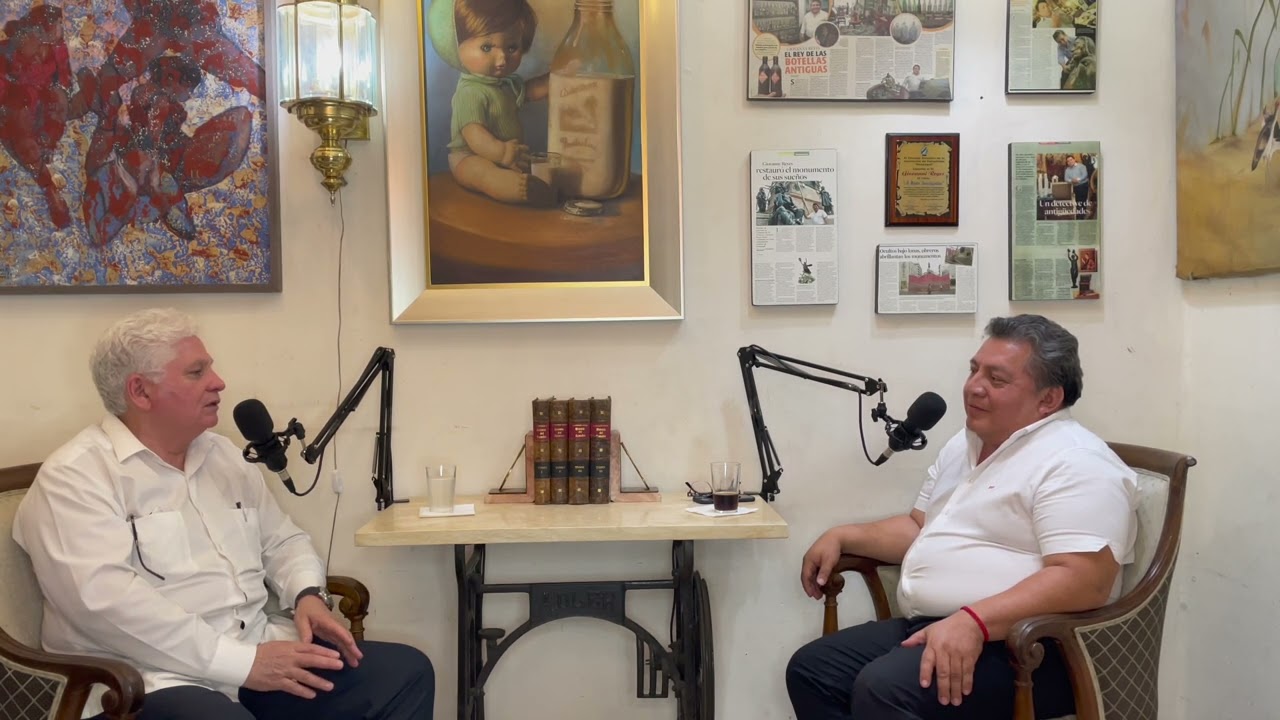 CUÉNTAMELO TODO  PODCAST EL ANTICUARIO GRB - UN POCO DE LA HISTORIA DE GUAYAQUIL CON EZIO GARAY