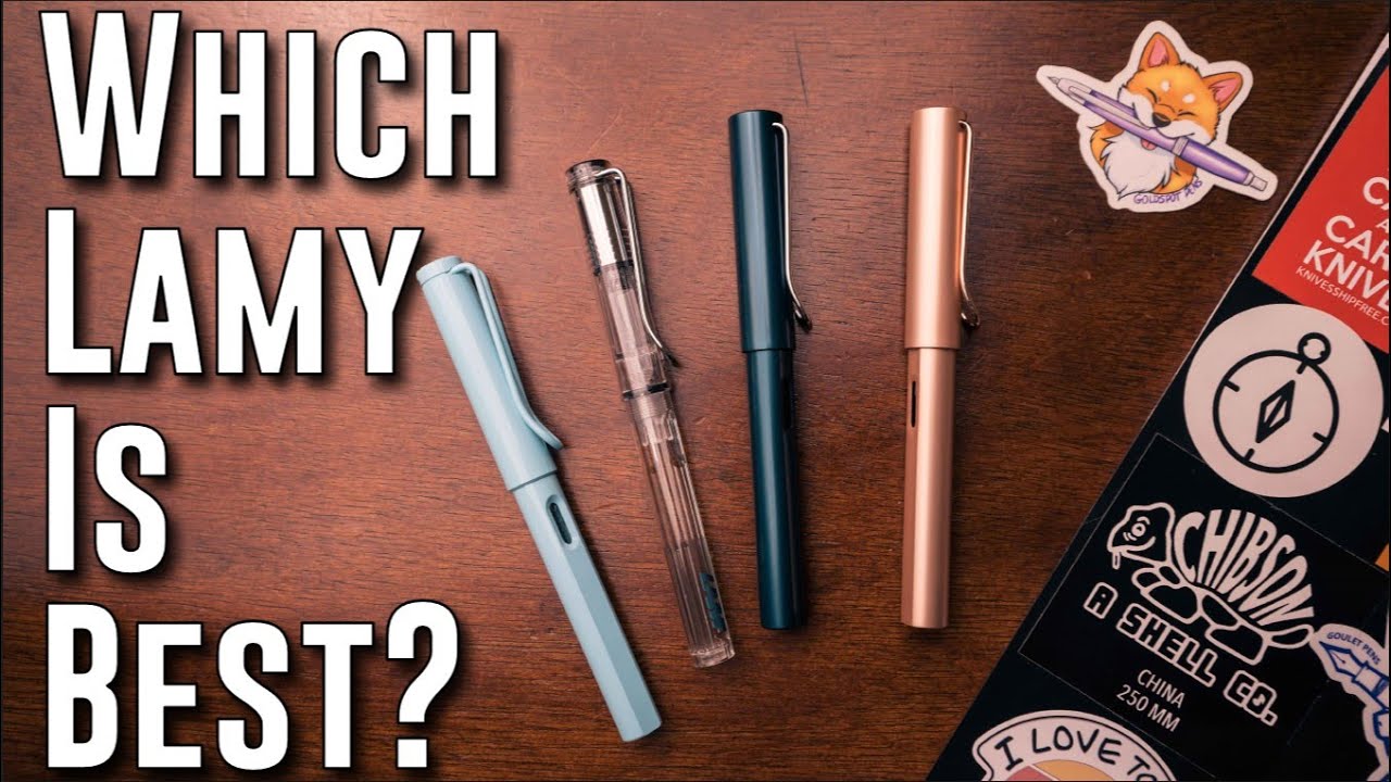 ПОЛНОЕ руководство по ручкам Lamy: Safari, AL-Star, Vista, LX и Joy!
