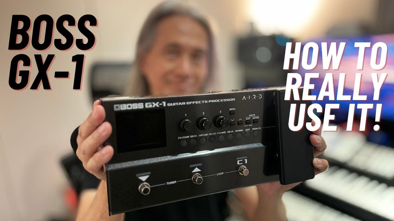 Boss GX-1! How to use it in a real world context!