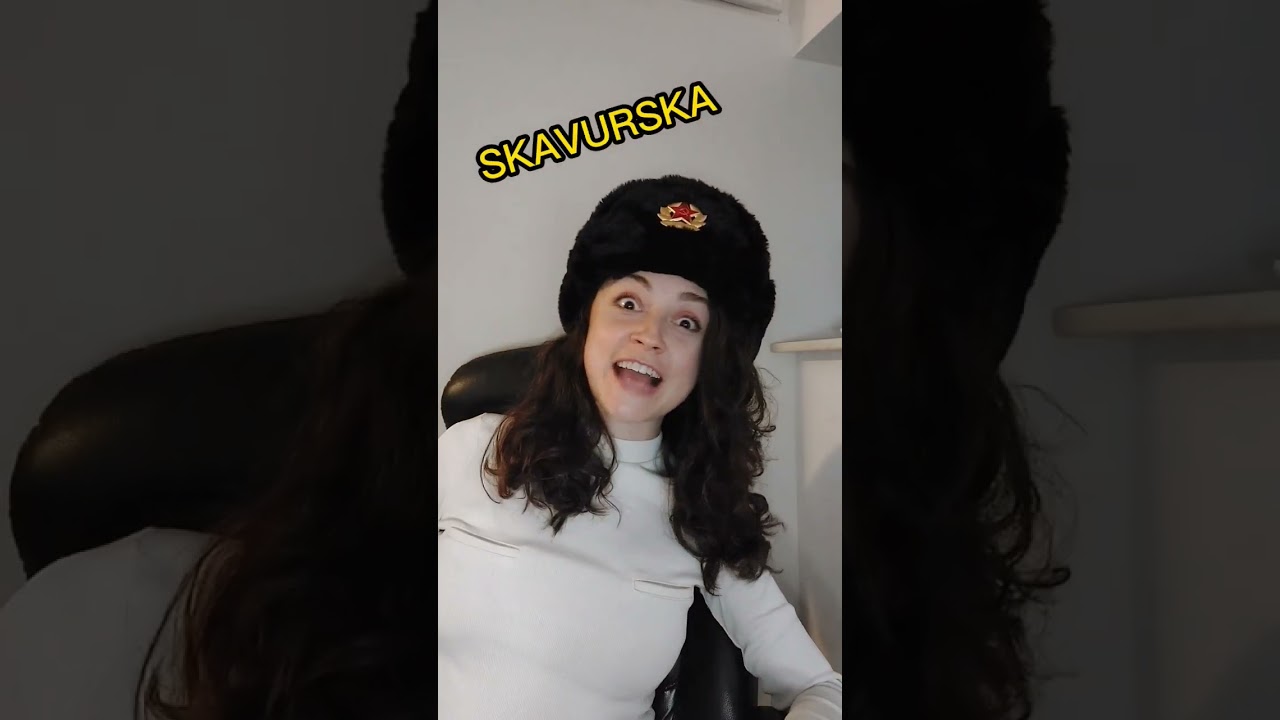 O que significa SKAVURSKA?! #gringa #russia #meme