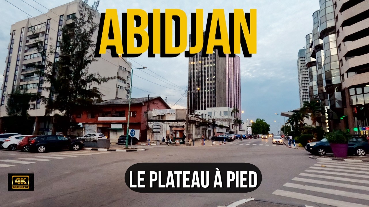 VLOG Côte d'Ivoire : Marcher dans le Plateau à Abidjan
