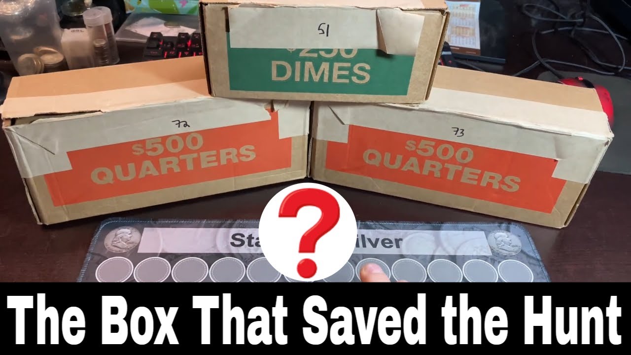 Finally a Good Quarter Box - Searching Dimes and Quarters for Silver