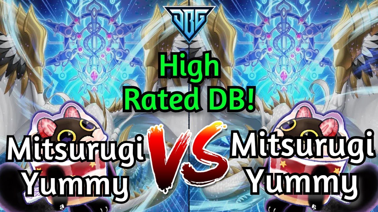Mitsurugi Yummy против Mitsurugi Yummy DB с высоким рейтингом Yu-Gi-Oh!